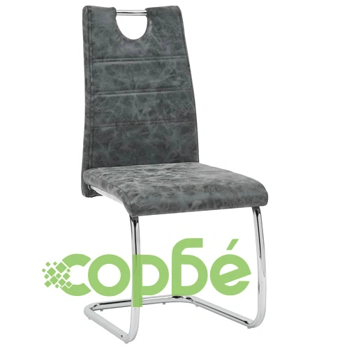 Трапезен комплект от 11 части, черен, изкуствена кожа ➤ топ цена ➤ sorbe.bg