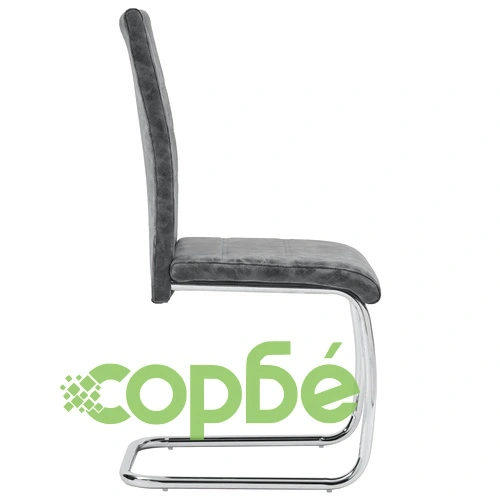 Трапезен комплект от 11 части, черен, изкуствена кожа ➤ топ цена ➤ sorbe.bg