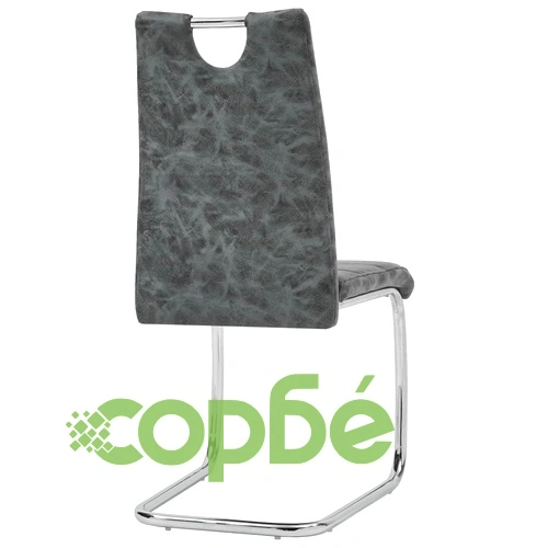 Трапезен комплект от 11 части, черен, изкуствена кожа ➤ топ цена ➤ sorbe.bg