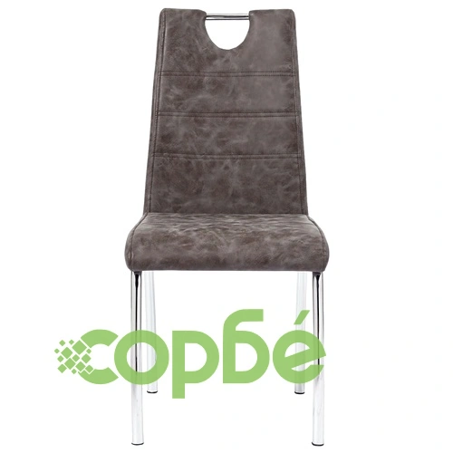 Трапезен комплект от 11 части, кафяв, изкуствена кожа ➤ топ цена ➤ sorbe.bg