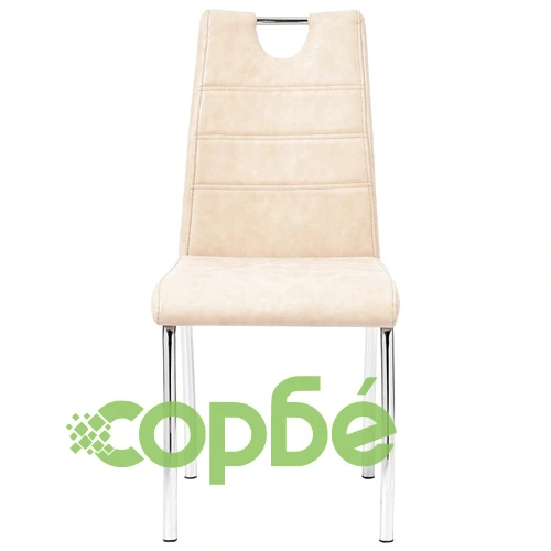 Трапезен комплект от 11 части, кремав, изкуствена кожа ➤ топ цена ➤ sorbe.bg