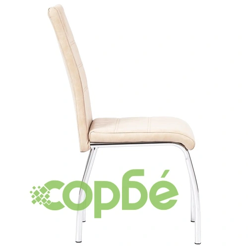 Трапезен комплект от 11 части, кремав, изкуствена кожа ➤ топ цена ➤ sorbe.bg