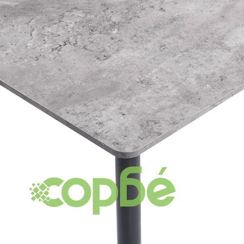 Трапезен комплект от 11 части, кафяв, изкуствена кожа ➤ топ цена ➤ sorbe.bg