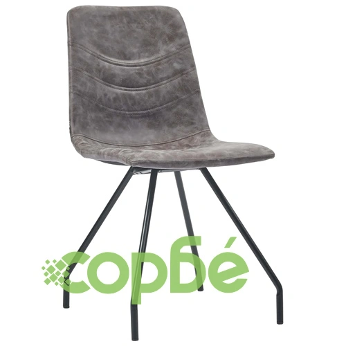 Трапезен комплект от 11 части, тъмнокафяв, изкуствена кожа ➤ топ цена ➤ sorbe.bg