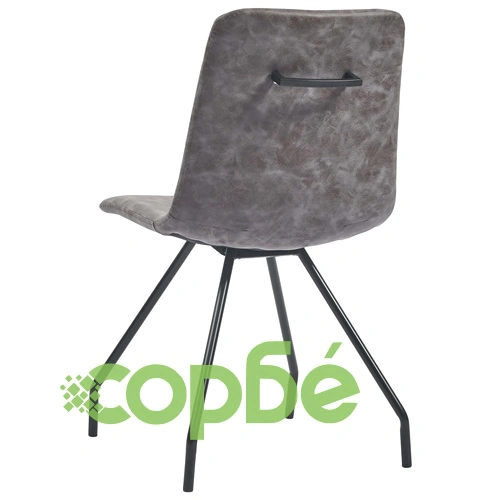 Трапезен комплект от 11 части, тъмнокафяв, изкуствена кожа ➤ топ цена ➤ sorbe.bg