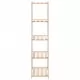 5-етажни стелажи, 3 бр, 80x38x170 см, бор масив, 250 кг
