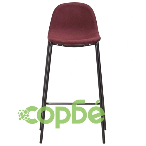 Бар комплект от 5 части, виненочервен текстил ➤ топ цена ➤ sorbe.bg