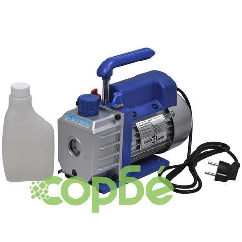 Комплект едностъпална вакуум помпа с 4-пътен манометричен блок ➤ топ цена ➤ sorbe.bg