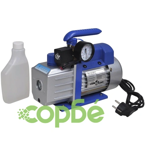 Комплект едностъпална вакуум помпа с 2-пътен манометричен блок ➤ топ цена ➤ sorbe.bg