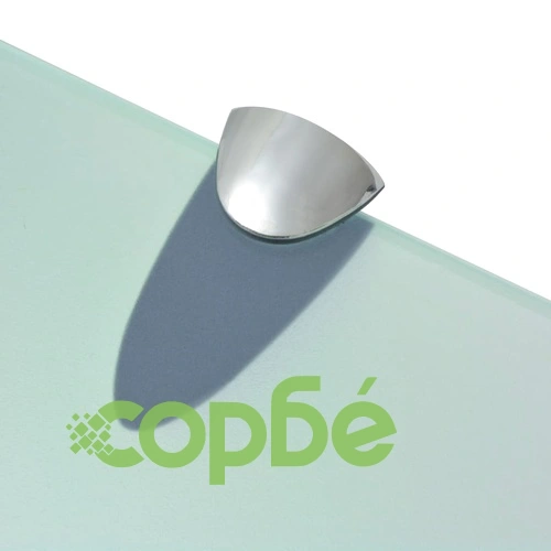 Подвижни рафтове, 2 бр, стъкло, 70x10 см, 8 мм ➤ топ цена ➤ sorbe.bg