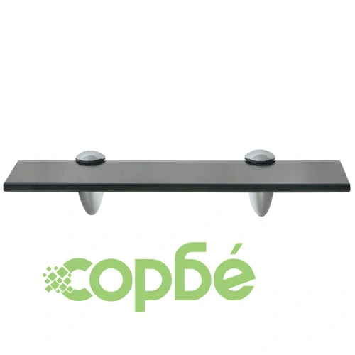 Подвижни рафтове, 2 бр, стъкло, 30x10 см, 8 мм ➤ топ цена ➤ sorbe.bg