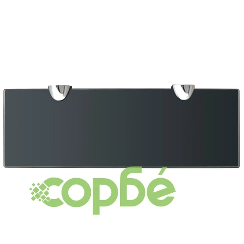 Подвижни рафтове, 2 бр, стъкло, 30x10 см, 8 мм ➤ топ цена ➤ sorbe.bg