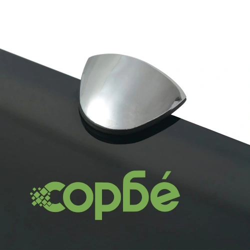 Подвижни рафтове, 2 бр, стъкло, 30x10 см, 8 мм ➤ топ цена ➤ sorbe.bg