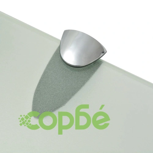 Подвижни рафтове, 2 бр, стъкло, 60x20 см, 8 мм ➤ топ цена ➤ sorbe.bg