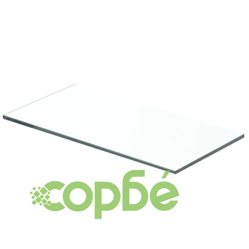 Рафтове, 2 бр, панели прозрачно стъкло, 40x15 см ➤ топ цена ➤ sorbe.bg