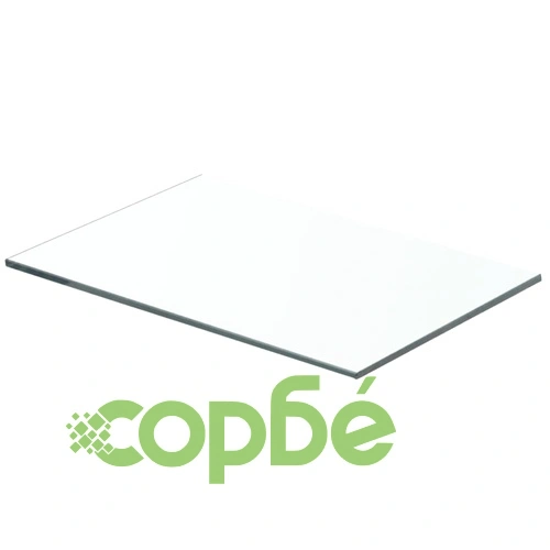 Рафтове, 2 бр, панели прозрачно стъкло, 40x20 см ➤ топ цена ➤ sorbe.bg