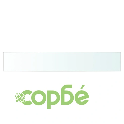 Рафтове, 2 бр, панели прозрачно стъкло, 90x15 см ➤ топ цена ➤ sorbe.bg