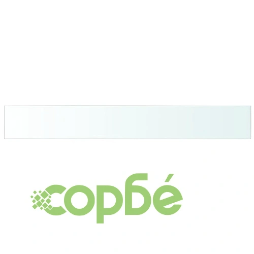 Рафтове, 2 бр, панели прозрачно стъкло, 110x15 см ➤ топ цена ➤ sorbe.bg