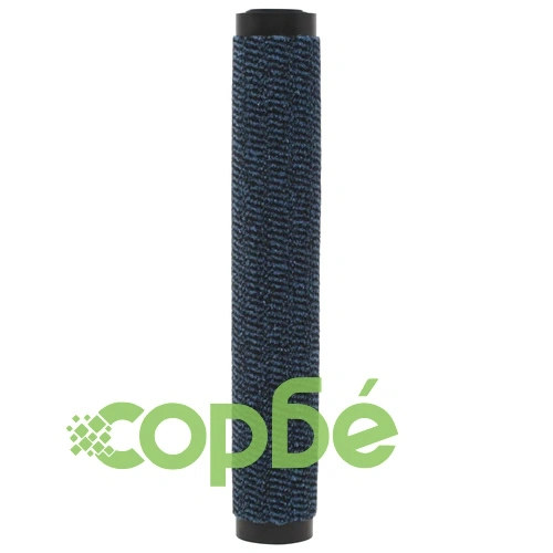 Правоъгълни изтривалки 2 бр усукани влакна 90x150 см сини ➤ топ цена ➤ sorbe.bg