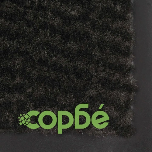 Правоъгълни изтривалки 2 бр усукани влакна 120х180 см черни ➤ топ цена ➤ sorbe.bg