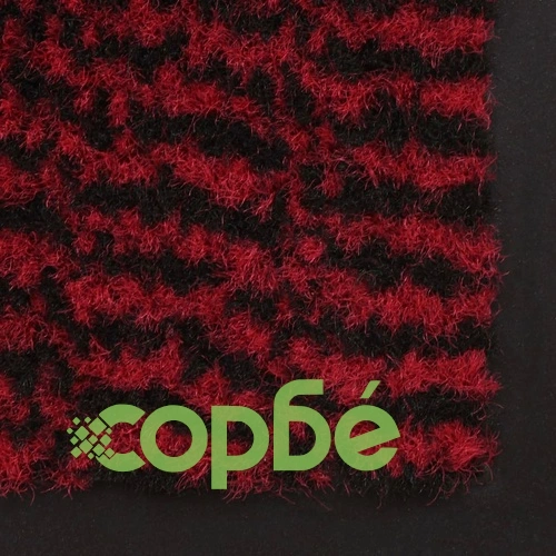 Правоъгълни изтривалки 2 бр усукани влакна 120х180 см червени ➤ топ цена ➤ sorbe.bg