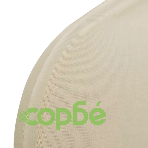 Калъфи за столове, разтегателни, кремави, 24 бр ➤ топ цена ➤ sorbe.bg