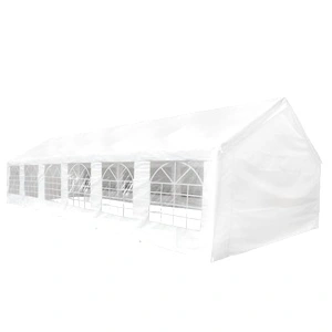 Бяла парти шатра, 12x6 м