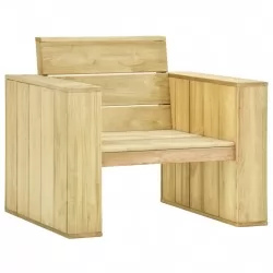 Градински столове, 2 бр, 89x76x76  см, импрегниран бор