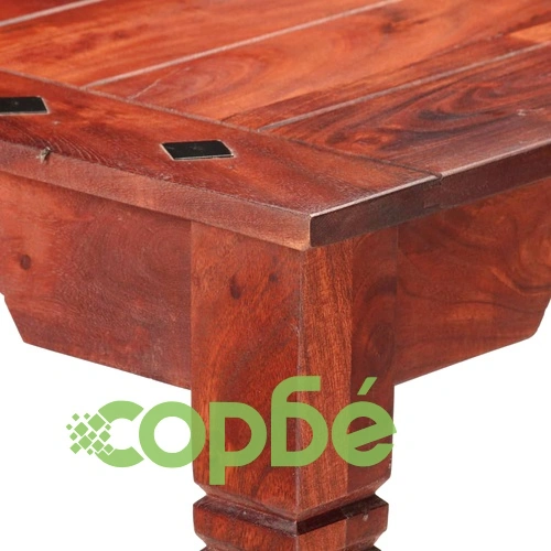 Трапезен комплект, 5 части, манго и акация масив ➤ топ цена ➤ sorbe.bg