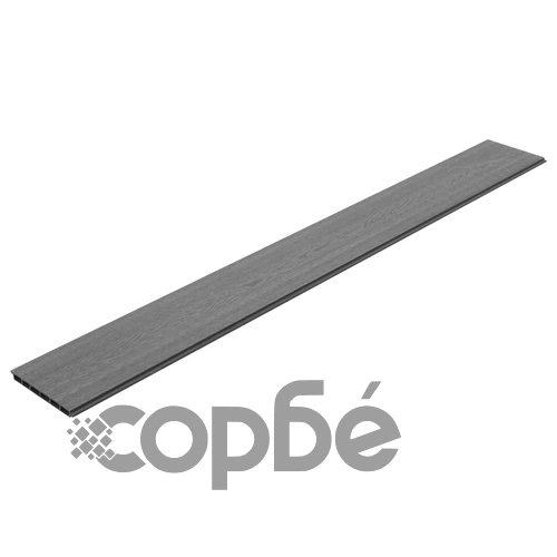 Комплект WPC ограда, 5 квадратни пана, 872x185 см, сив ➤ топ цена ➤ sorbe.bg