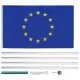Европейски флаг и алуминиев флагщок, 6,2 м