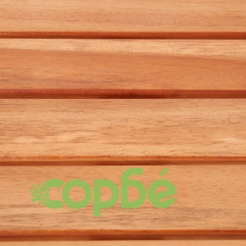 Бар комплект, 3 части, акация масив и неръждаема стомана ➤ топ цена ➤ sorbe.bg