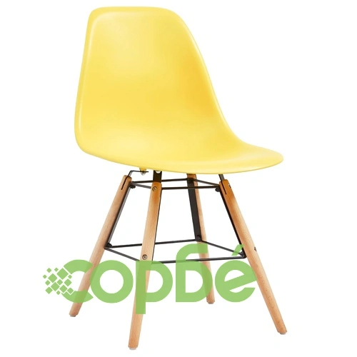 Трапезен комплект, 5 части, пластмаса, жълт ➤ топ цена ➤ sorbe.bg