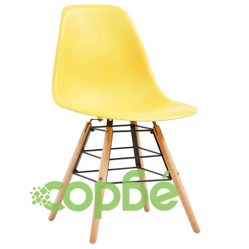 Трапезен комплект, 5 части, пластмаса, жълт ➤ топ цена ➤ sorbe.bg