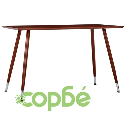 3053871  7 Piece Dining Set Faux Leather Cappuccino (248313+282585+282586) ➤ топ цена ➤ sorbe.bg