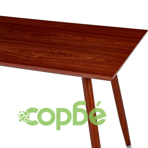 3053871  7 Piece Dining Set Faux Leather Cappuccino (248313+282585+282586) ➤ топ цена ➤ sorbe.bg