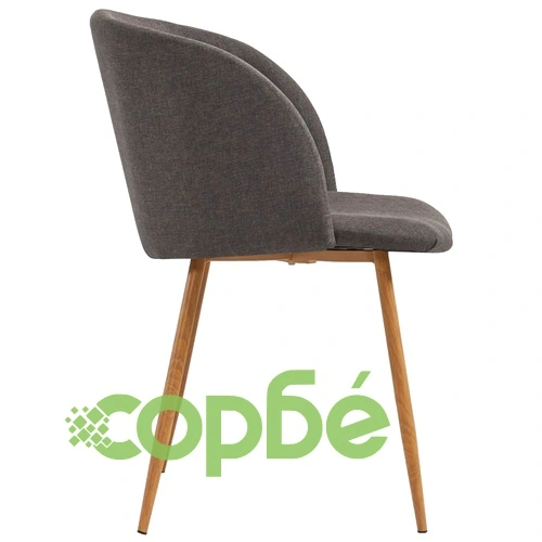 Трапезен комплект, 7 части, текстил, таупе ➤ топ цена ➤ sorbe.bg