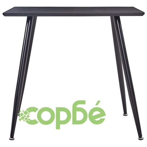 Трапезен комплект от 3 части, изкуствена кожа, сив ➤ топ цена ➤ sorbe.bg