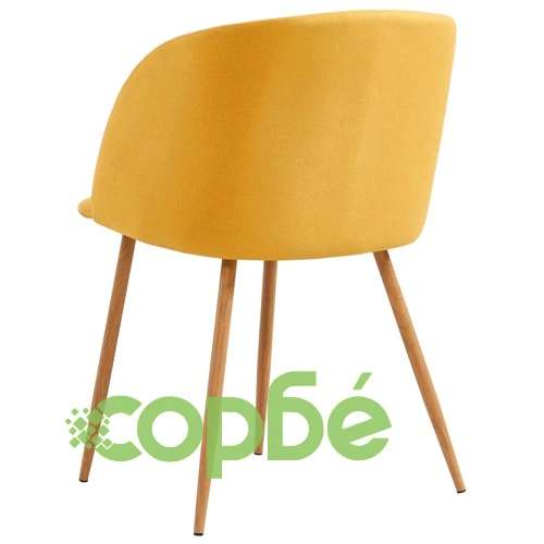 Трапезен комплект, 3 части, текстил, жълт ➤ топ цена ➤ sorbe.bg