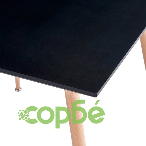 3054031  5 Piece Dining Set Faux Leather Cappuccino(248308+282586) ➤ топ цена ➤ sorbe.bg