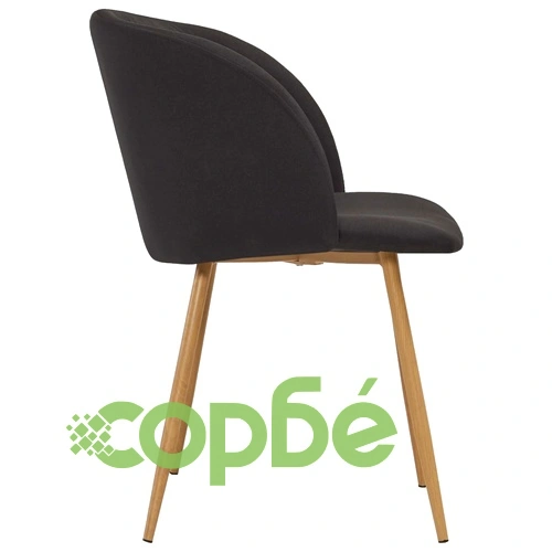 Трапезен комплект, 3 части, текстил, черен ➤ топ цена ➤ sorbe.bg