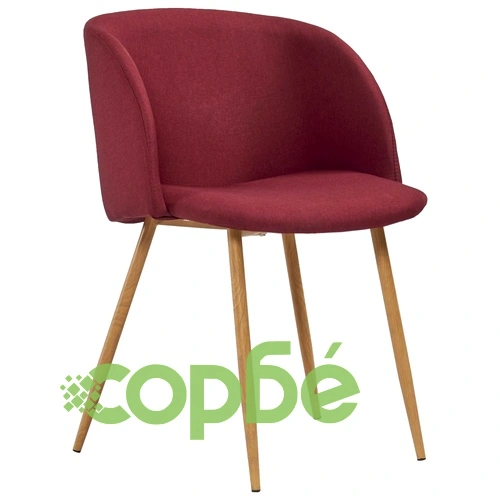 Трапезен комплект, 5 части, текстил, виненочервен ➤ топ цена ➤ sorbe.bg