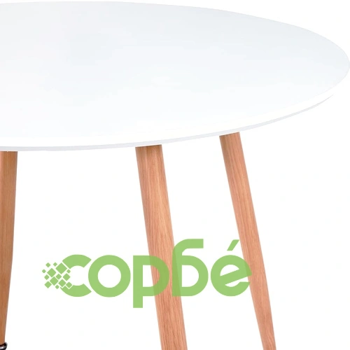 3054232  3 Piece Dining Set Faux Leather Sea Blue(248306+282587) ➤ топ цена ➤ sorbe.bg