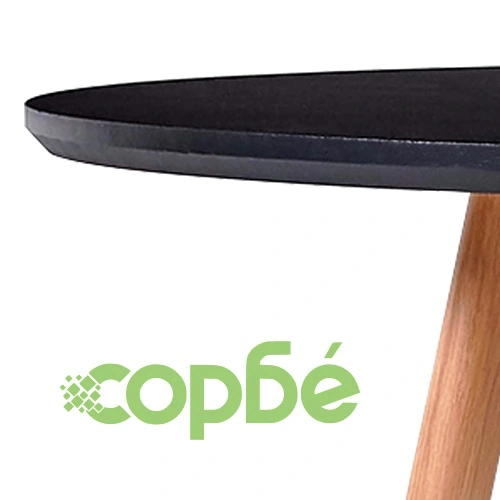 3054271  5 Piece Dining Set Faux Leather Cappuccino(248309+282586) ➤ топ цена ➤ sorbe.bg