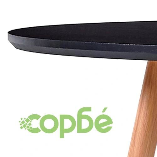 3054272  3 Piece Dining Set Faux Leather Sea Blue(248309+282587) ➤ топ цена ➤ sorbe.bg