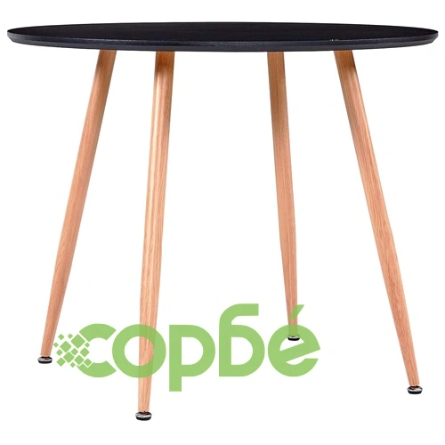 Трапезен комплект от 5 части, изкуствена кожа, зелено лайм  ➤ топ цена ➤ sorbe.bg