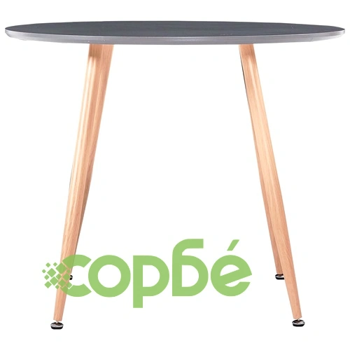 3054312  3 Piece Dining Set Faux Leather Sea Blue(248312+282587) ➤ топ цена ➤ sorbe.bg