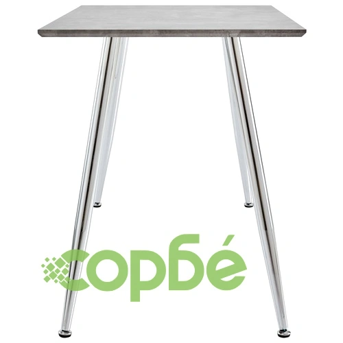 Трапезен комплект от 5 части, изкуствена кожа, кремав ➤ топ цена ➤ sorbe.bg