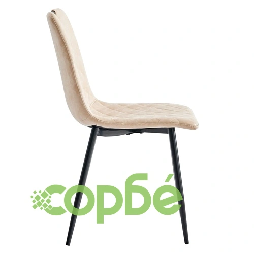 Трапезен комплект от 3 части, изкуствена кожа, кремав ➤ топ цена ➤ sorbe.bg