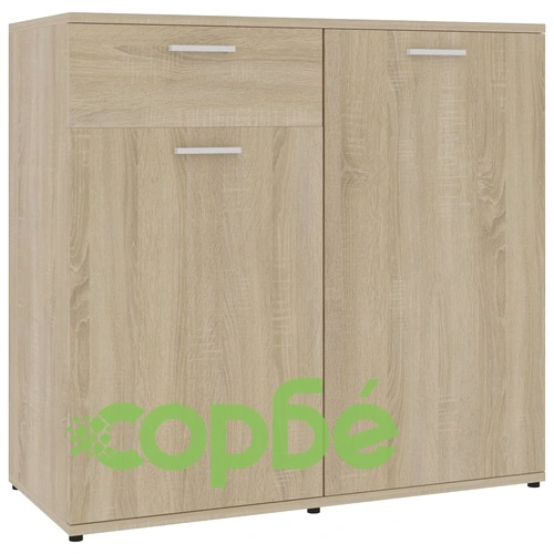 Бюфет, дъб сонома, 160x36x75 см, инженерно дърво ➤ топ цена ➤ sorbe.bg